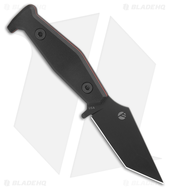Fisher Blades Beckwith/Covert Fixed Blade Knife Black G-10 (3.1" Black)