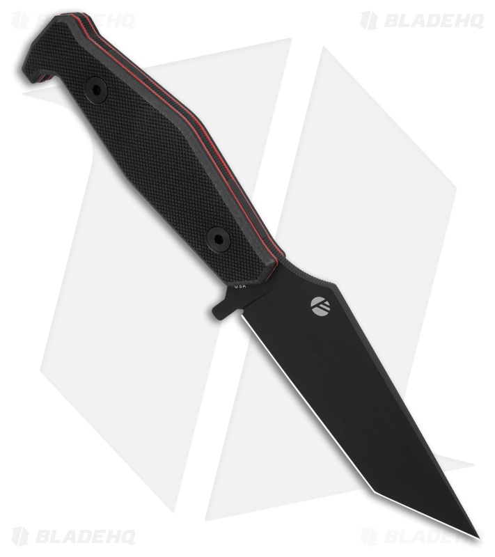 Fisher Blades Beckwith/FS Fixed Blade Knife Black G-10 (4.30" Black)