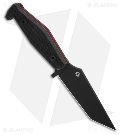 Fisher Blades Beckwith/FS Fixed Blade Knife Black G-10 (4.30" Black)