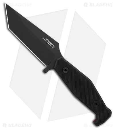 Fisher Blades Beckwith/FS Fixed Blade Knife Black G-10 (4.30" Black)