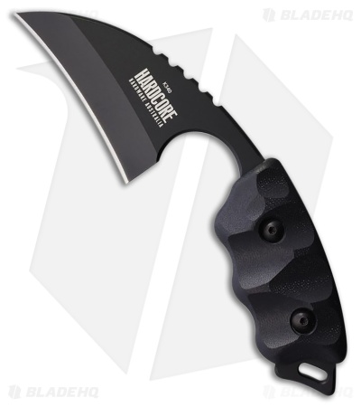 Hardcore Hardware Australia LFK-01 Fixed Blade Knife Black G-10 (2.75" Black)