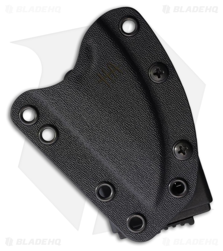 Hardcore Hardware Australia LFK-01 Fixed Blade Knife Black G-10 (2.75" BLK Serr)