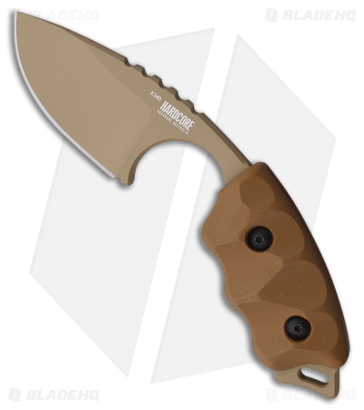 Hardcore Hardware Australia LFK-03 Fixed Blade Knife FDE G-10 (2.75" FDE)