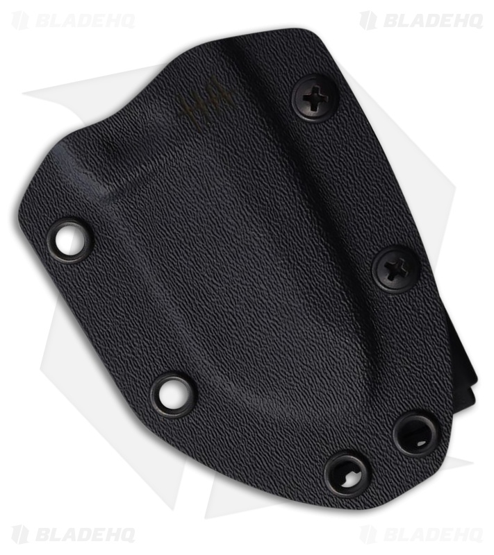 Hardcore Hardware Australia LFK-04 Fixed Blade Knife Black G-10 (2.75" Black)