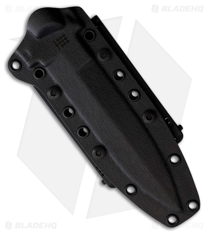 Halfbreed Blades MIK-01 Medium Infantry Knife Dark Earth G-10 (6.5" Black Serr)