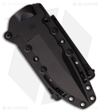 Halfbreed Blades MIK-03 Gen-2 Medium Infantry Knife Black G-10 (5.3" Black Serr)