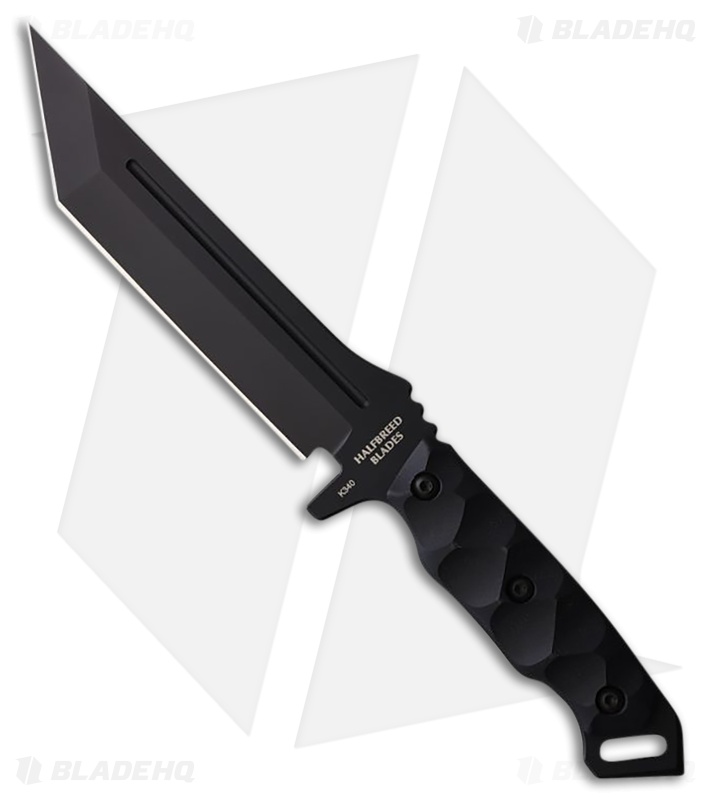 Halfbreed Blades MIK-05 | Black G-10 | Black