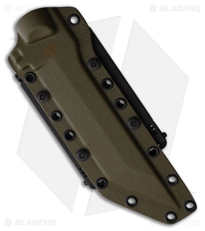 Halfbreed Blades MIK-05 Medium Infantry Knife Black G-10 (6.7" Ranger Green)