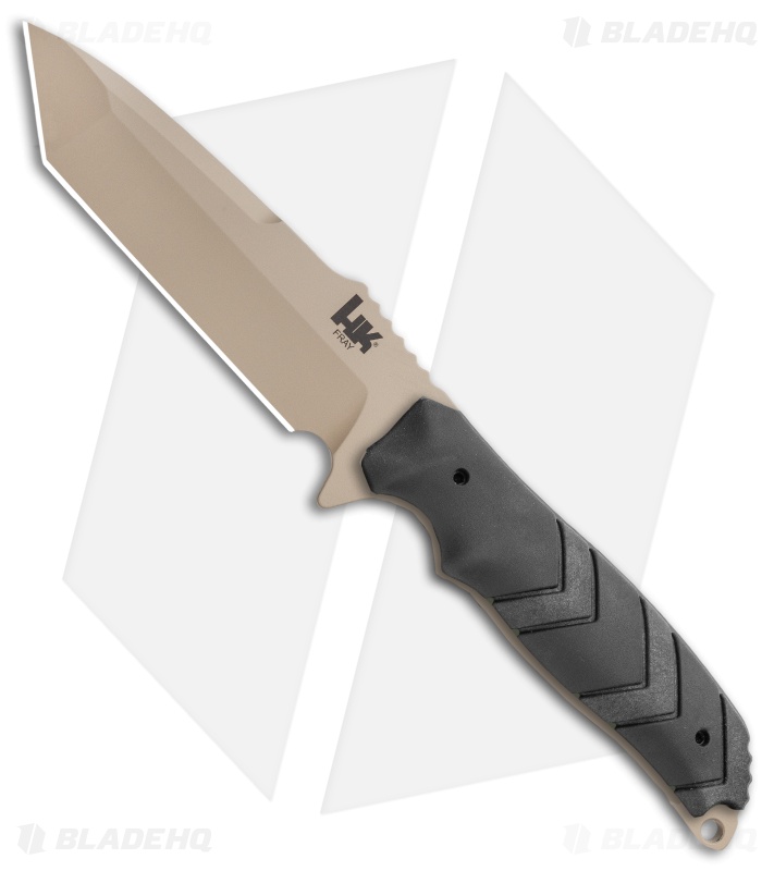 HK Knives Fray - Fixed Blade Knife | FDE Tanto | Blade HQ