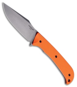 Hogue Extrak MagnaCut Fixed Blade Knife Orange G-10 (3.3" Stonewash)