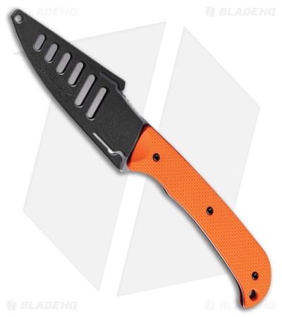 Hogue Extrak MagnaCut Fixed Blade Knife Orange G-10 (3.3" Stonewash)
