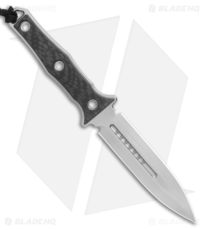 Heretic Mini Nephilim Fixed Blade Knife Carbon Fiber (4" SW)