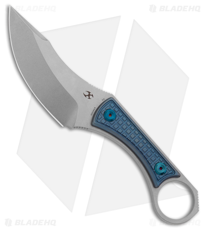 Kansept Niko Knife Blue Titanium Stonewash G004A4