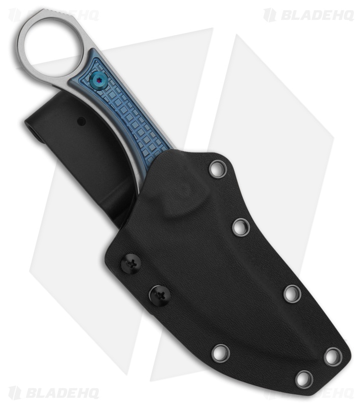 nico　0102 ★1・15 Kansept Niko Fixed Blade Knife Black Carbon Fiber G004A1