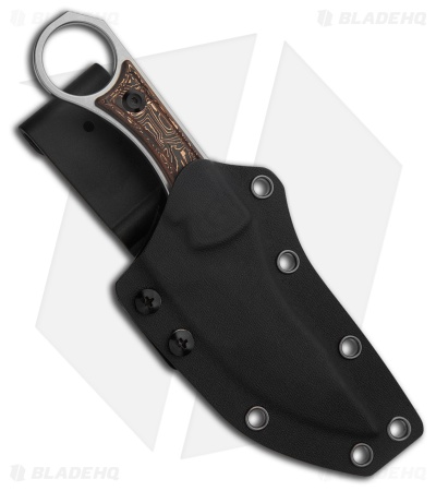 NICO⭐︎ Kansept Niko Fixed Blade Knife Black Carbon Fiber G004A1