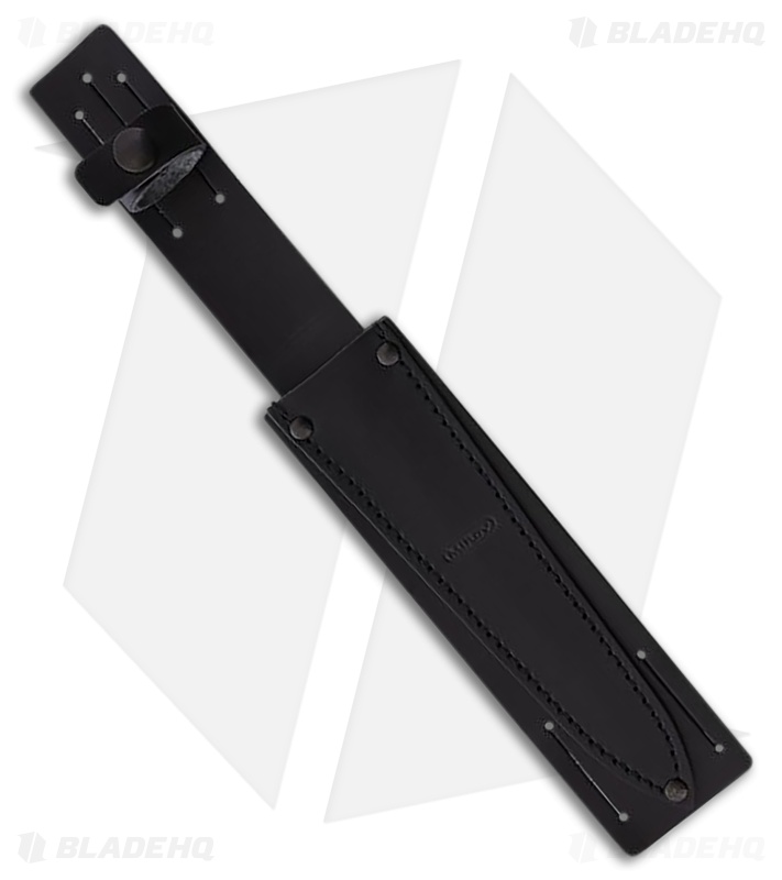 Mikov Commando Dagger Fixed Blade Knife Black Metal (6.5" Black)