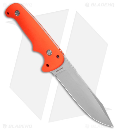Maserin Colt Outback Fixed Blade Orange G-10 (5.50" Stonewash)