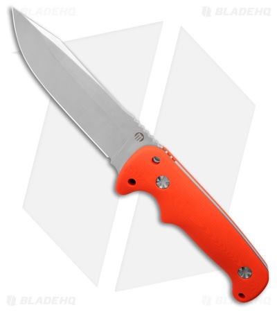 Maserin Colt Outback Fixed Blade Orange G-10 (5.50" Stonewash)
