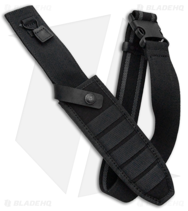 Maserin Myrmillo Fixed Blade Bayonet Knife (6.8" Black) 960B