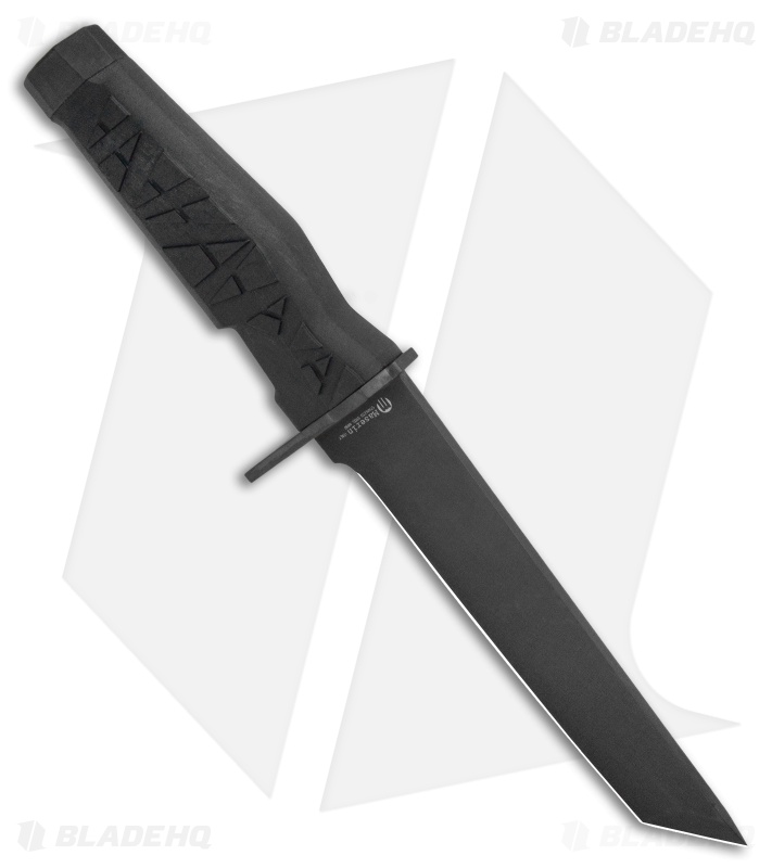 Maserin Myrmillo Tanto Fixed Blade Knife (6.8" Black) 961