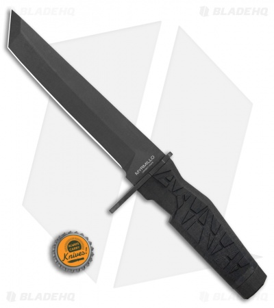 Maserin Myrmillo Tanto Fixed Blade Knife (6.8" Black) 961