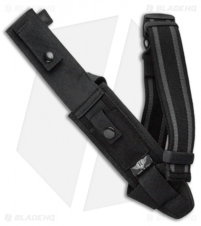 Maserin Myrmillo Tanto Fixed Blade Knife (6.8" Black) 961
