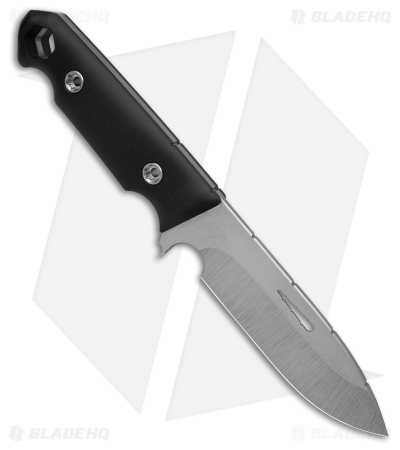 Medford STA Sniper Fixed Blade Knife Black G-10 (5" Tumbled)
