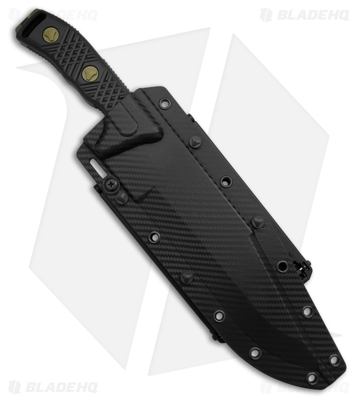 Microtech Arbiter Fixed Blade Knife Black G10 - Blade HQ