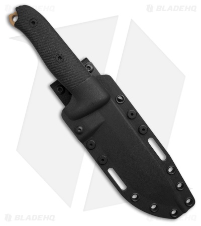 Reiff Knives Vicon Fixed Blade Knife Black Canvas Micarta (5.1" FDE)