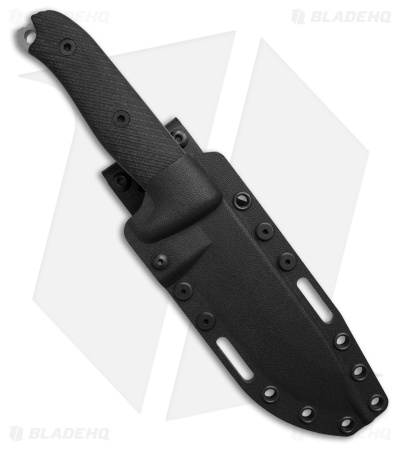 Reiff Knives Vicon Fixed Blade Knife Black Canvas Micarta (5.1" SW)