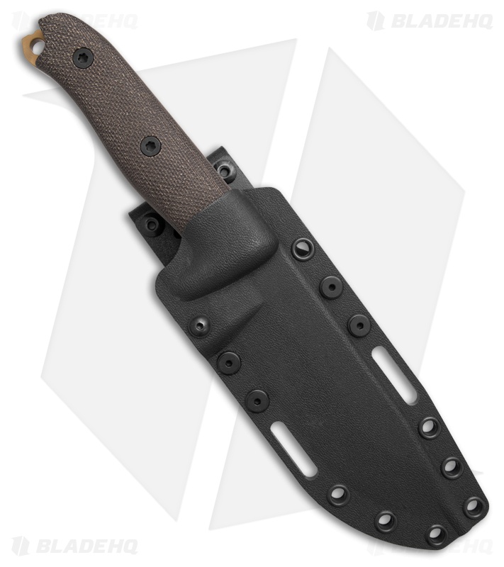 Reiff Knives Vicon Fixed Blade Knife Green Canvas Micarta (5.1" FDE)