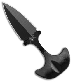 Skallywag Tactical Key Dagger Fixed Blade Black Polymer (1.50" Black)