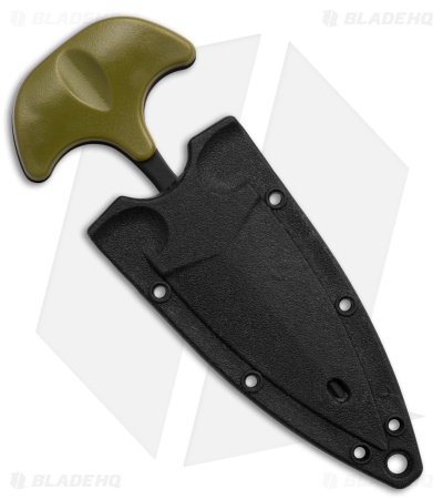 Skallywag Tactical Key Dagger Fixed Blade Olive Drab Polymer (1.50" Black) 