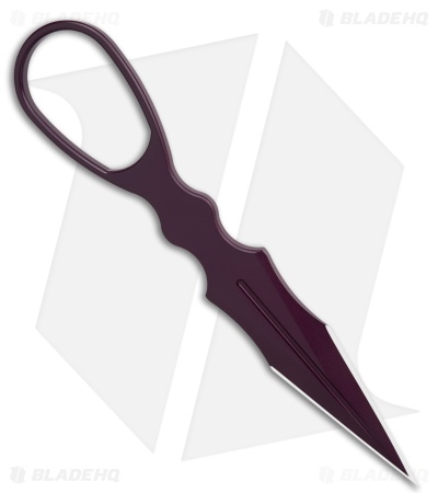 Skallywag Tactical Knives D2 Dagger Fixed Blade Knife Purple (3.75" Purple)