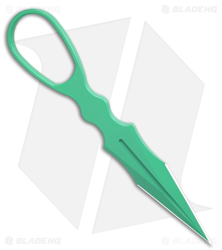 Skallywag Tactical Knives D2 Dagger Fixed Blade Knife Teal (3.75" Teal)