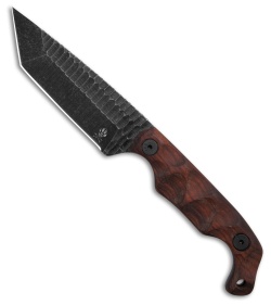 Stroup Knives Bravo 5 Fixed Blade Brown Rosewood (3.75