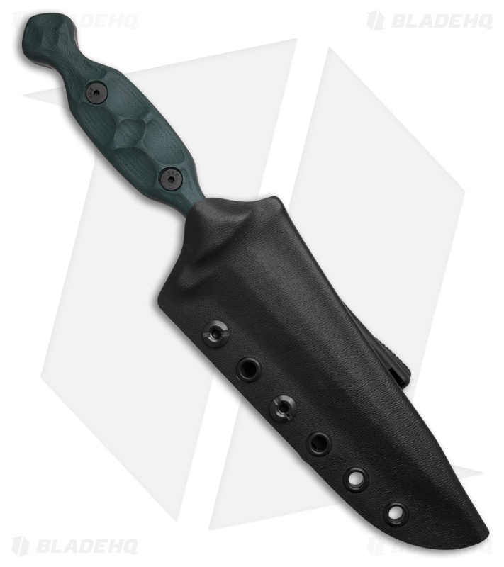 Stroup Knives Green Beret Foundation Heritage Dagger Green G-10 (5" Acid Wash)
