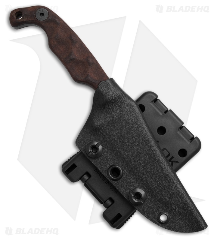 Stroup Knives Mini Fixed Blade Knife Wood (3
