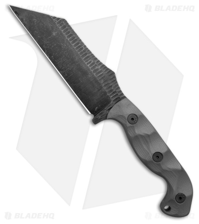 Stroup Knives TU3 Fixed OD Green G-10 (Acid Wash) - Blade HQ