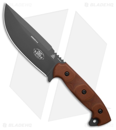 TOPS Knives Armado 6.5 250th Anniversary Fixed Blade Knife (6.5" Gray)