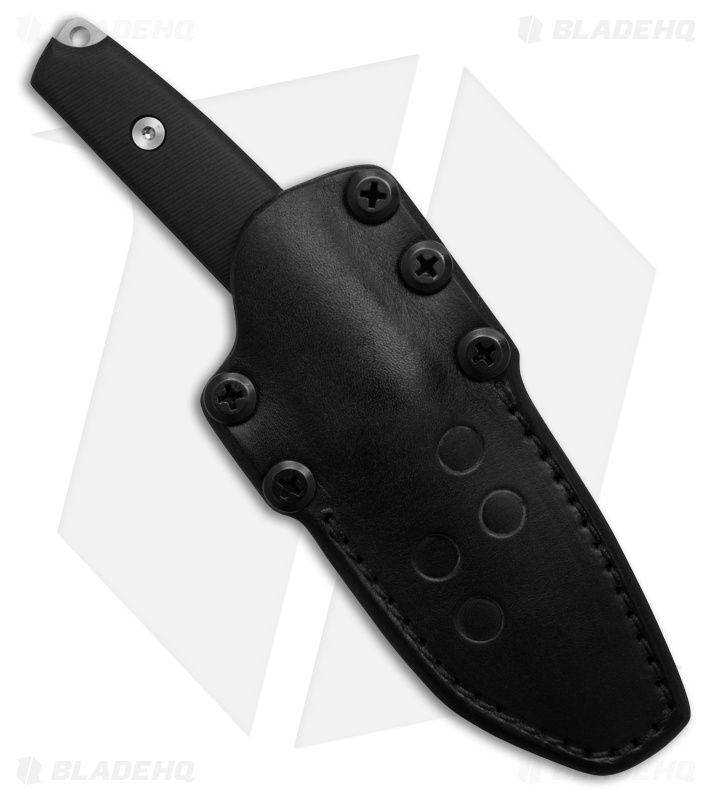 Tactile Knife Co. Dreadeye Fixed Blade Knife Richlite (2.75" SW) Leather Sheath