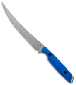 Toor Knives Avalon Fillet  Fixed Blade Knife Blue G-10 (6.0" SW)