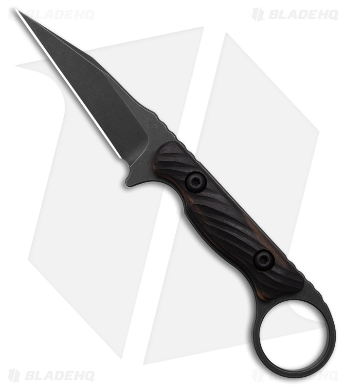 トニー・スカンク Toor Knives Jank Shank Outlaw Black Ebony - Blade HQ