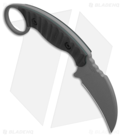 Toor Knives Karsumba R Phantom Gray Fixed Blade Knife Gray G-10 (2.5" Gray)