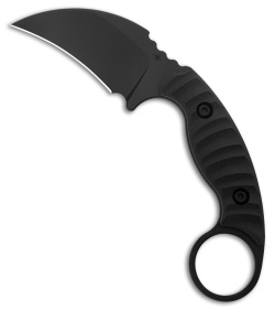 Toor Knives Karsumba R SOCOM Black Fixed Blade Knife Black G-10 (2.5" Black)