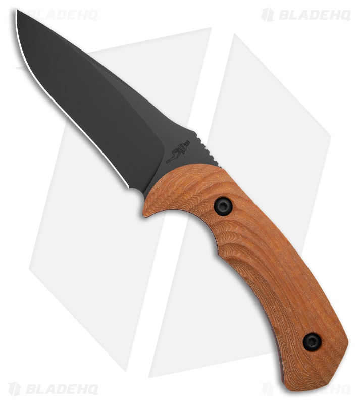 Toor Knives Pin-Up Mullet Fixed Blade Knife Micarta/G-10 (4" KG Gunkote)
