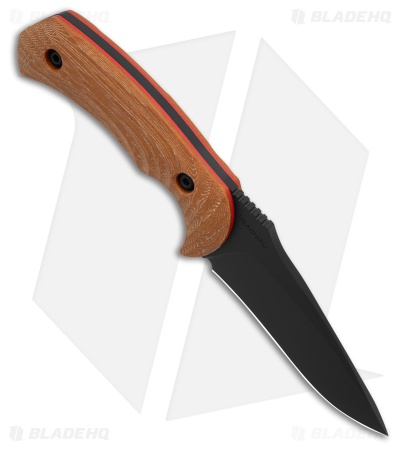Toor Knives Pin-Up Mullet Fixed Blade Knife Micarta/G-10 (4" KG Gunkote)
