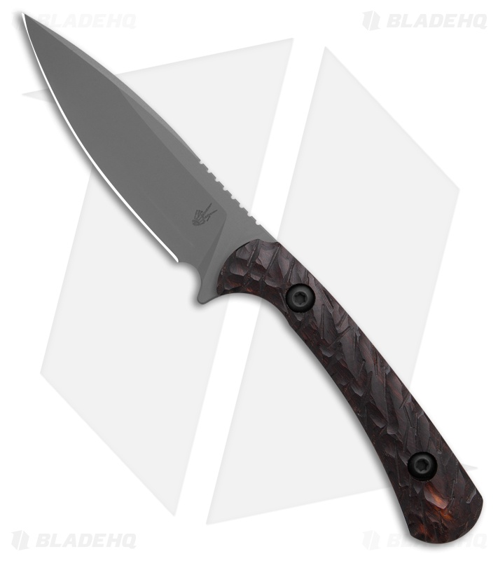 Toor Knives Ravyth S '65 Collection Fixed Blade Knife Ironwood (3.6" Gunkote)