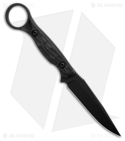 Toor Knives Serpent S Fixed Blade Knife Black G-10 (3.9" Socom Black)