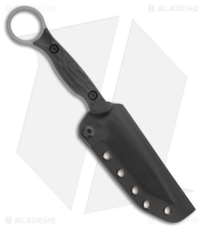 Toor Knives Serpent T Fixed Blade Knife Black/Gray G-10 (3.75" Phantom Gray)